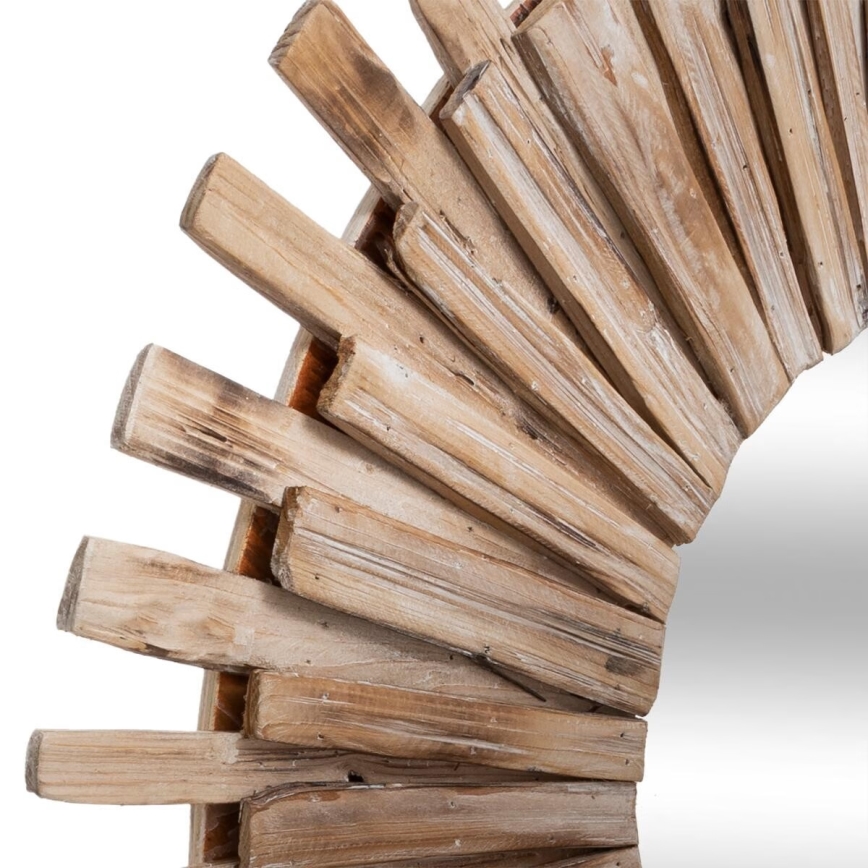 Atmosphera - Fali tükör MANON átm. 88 cm fenyő