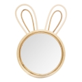 Atmosphera - Gyerek falitükör RABBIT 37x24 cm bambusz