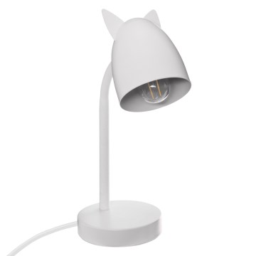 Atmosphera - Gyerekszobai asztali lámpa OREILLES 1xE14/40W/230V fehér