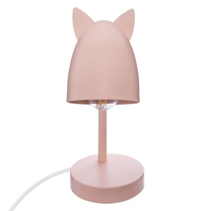 Atmosphera - Gyermek asztali lámpa OREILLES 1xE14/40W/230V rózsaszín