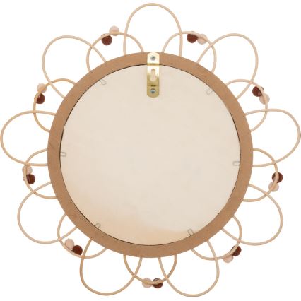 Atmosphera - Gyermek falitükör CAMPAIN átm. 38 cm rattan