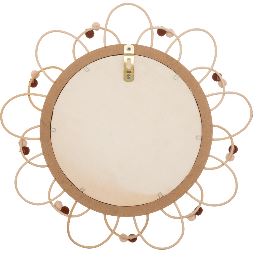 Atmosphera - Gyermek falitükör CAMPAIN átm. 38 cm rattan