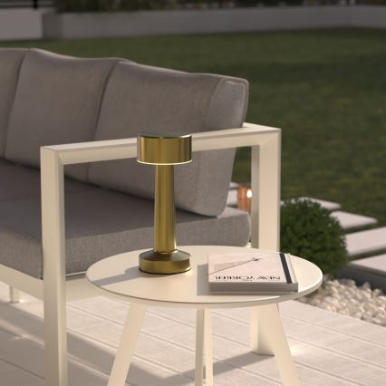 Atmosphera - LED újratölthető kültéri érintős asztali lámpa HALTO LED/3,7V 1800 mAh IP44