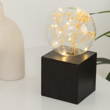 Atmosphera - LED asztali lámpa MICRO LED/2xAAA antracit