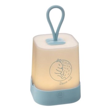 Atmosphera - LED érintésvezérelt, tölthető gyerek éjszakai lámpa RABBIT LED/3,7V 1200 mAh kék