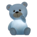 Atmosphera - LED gyerek éjszakai lámpa TEDDY LED/3xLR44 kék