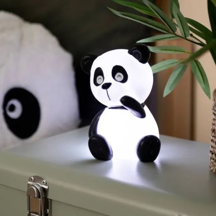 Atmosphera - LED gyermek éjszakai lámpa PANDA LED/3xLR44