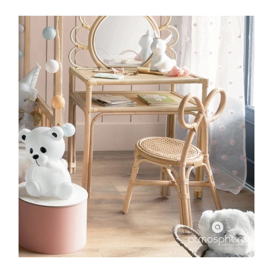 Atmosphera - LED gyermek éjszakai lámpa TEDDY LED/3xAA fehér