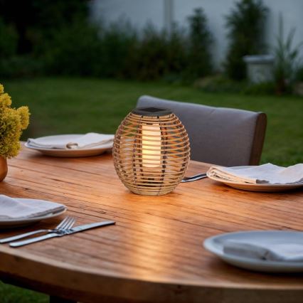 Atmosphera - LED napelemes lámpa CUBA LED/1,2V 800 mAh IP44