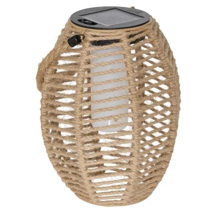 Atmosphera - LED napelemes lámpás GINA LED/1,2V 800 mAh IP44 juta