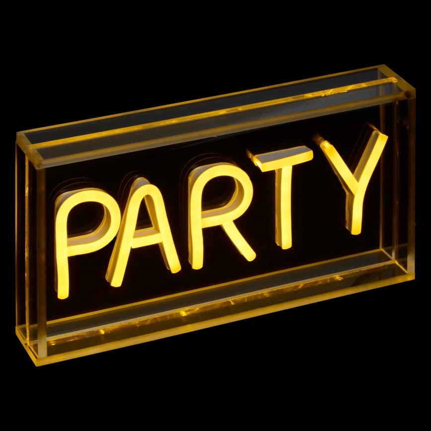 Atmosphera - LED neon asztali dekoráció PARTY LED/5V