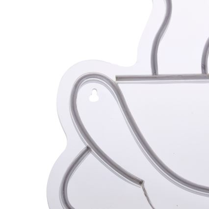 Atmosphera - LED neon fali dekoráció CAFÉ LED/5V