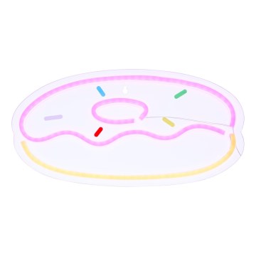 Atmosphera - LED neon fali dekoráció DONUT LED/5V