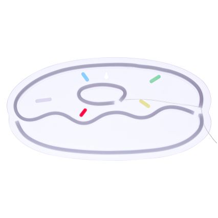 Atmosphera - LED neon fali dekoráció DONUT LED/5V