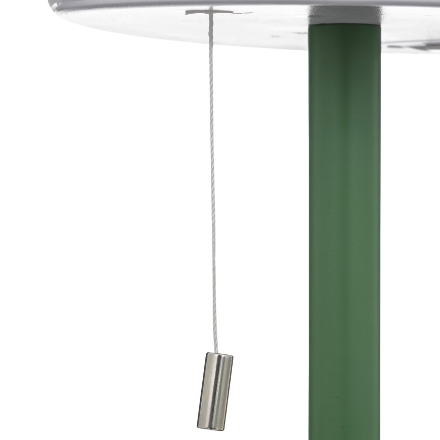 Atmosphera - LED RGBW Újratölthető kültér asztali lámpa ZACK LED/3,7V 1200 mAh IP44 zöld