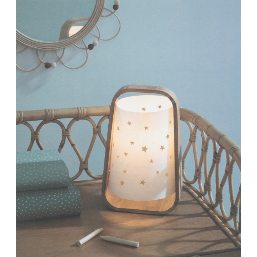 Atmosphera - STARS asztali lámpa 1xE14/40W/230V bambusz