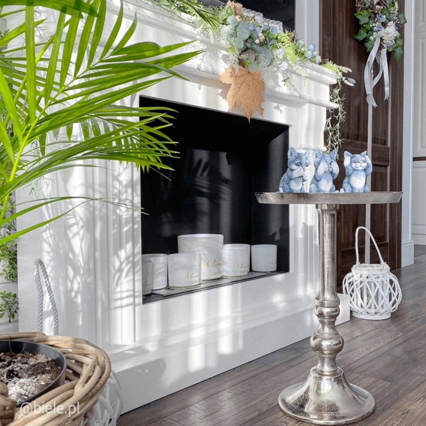 Kratki - BIO kandalló 97,9x115 cm 3kW fehér