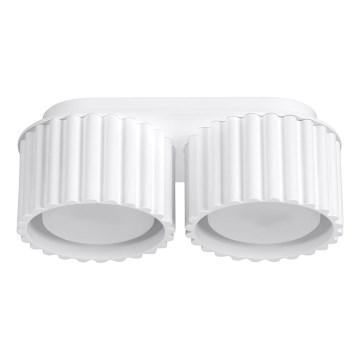 AURA 2xGX53/10W/230V fehér spotlámpa