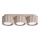 AURA 3xGX53/10W/230V taupe spotlámpa