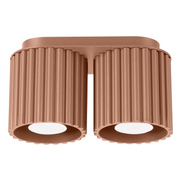 AURA spotlámpa 2xGU10/10W/230V barna