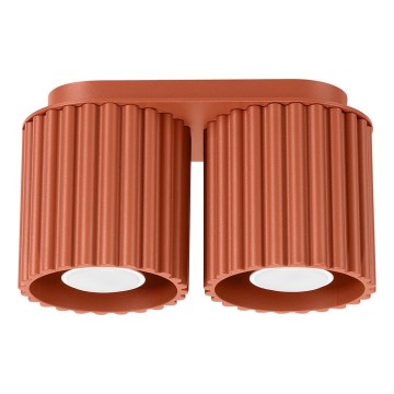 AURA spotlámpa 2xGU10/10W/230V narancssárga