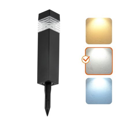 AURORA napelemes LED lámpa LED/1xAAA 4000K IP44 100 mAh