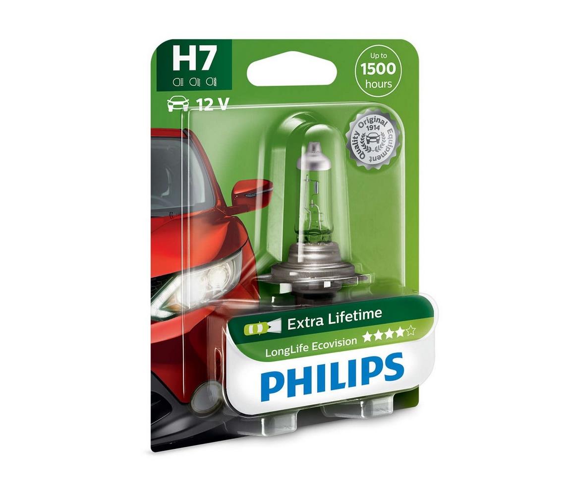 Philips Auto izzó Philips ECOVISION 12972LLECOB1 H7 PX26d/55W/12V