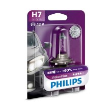 Autó izzó Philips VISIONPLUS 12972VPB1  H7 PX26d/55W/12V
