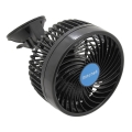 Autó ventilátor tapadókoronggal 9W/12V fekete