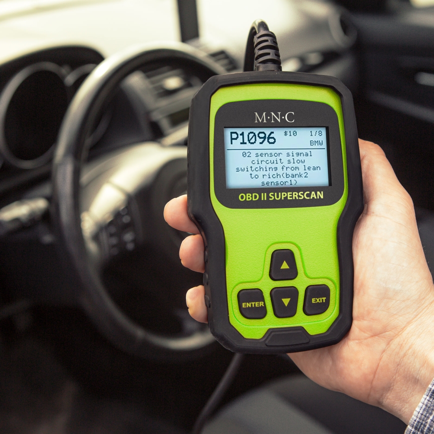 Autódiagnosztika OBD2/12V