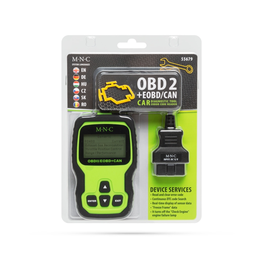 Autódiagnosztika OBD2/12V