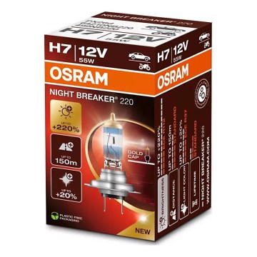 Autóizzó NIGHT BREAKER H7 PX26d/55W/12V - Osram