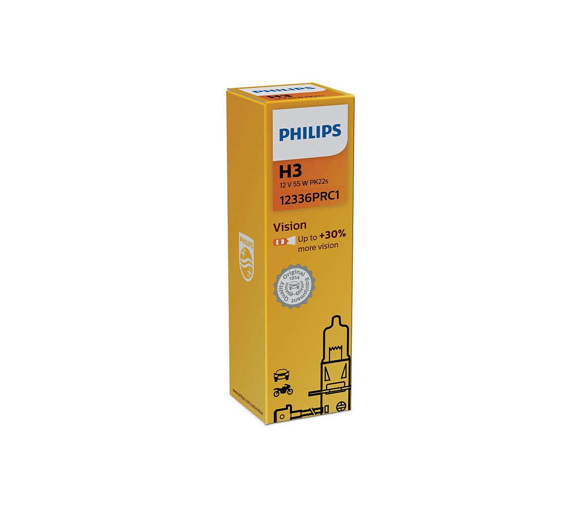 Philips Autóizzó Philips VISION 12336PRC1 H3 PK22s/55W/12V
