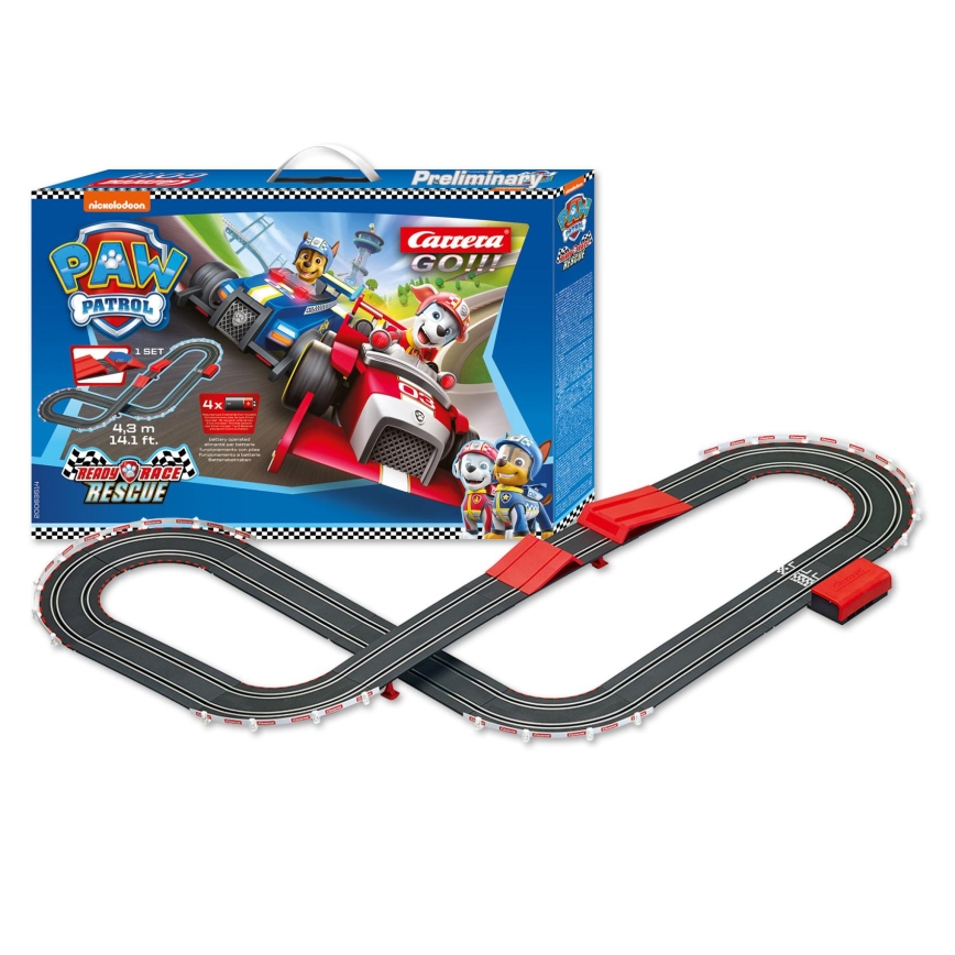 Autópálya CARRERA GO Mancs őrjárat 4xLR20 4,3 m