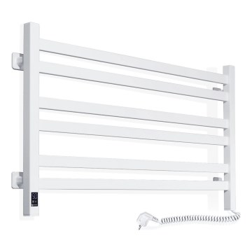 AVANGARD elektromos törölközőszárító termosztáttal 181W 50x90 cm fehér jobb oldali