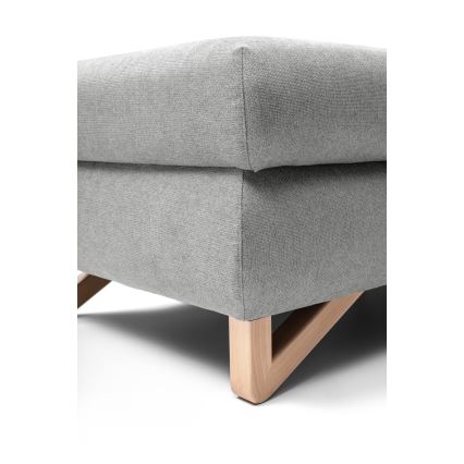 AVESTA puff 63x95 cm, szürke