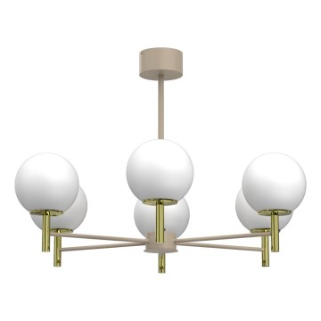 AWINION rúdra szerelt csillár 6xE27/15W/230V