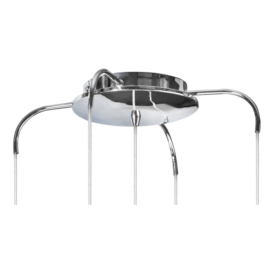 Azzardo AZ0722 - Csillár zsinóron AMBER MILANO 5xG9/40W/230V