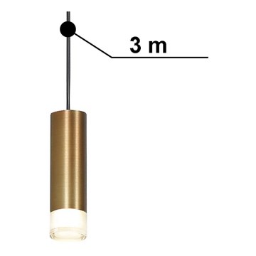 Azzardo AZ3457 - Függeszték ZIKO 1xG9/40W/230V