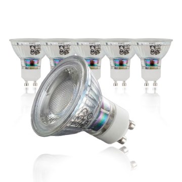 B.K.Licht - 10 darabos LED izzó szett GU10/5W/230V 3000K