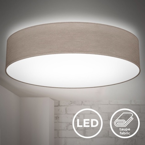 B.K. Licht 1395 - LED Mennyezeti lámpa LED/20W/230V taupe