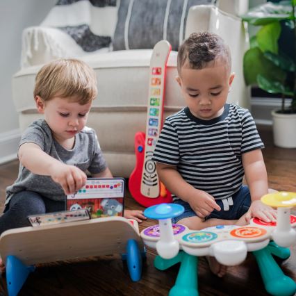 Baby Einstein - Fából készült zenélő játék MAGIC TOUCH gitár 3xAA