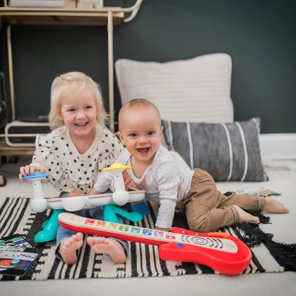 Baby Einstein - Fából készült zenélő játék MAGIC TOUCH gitár 3xAA