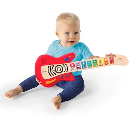 Baby Einstein - Fából készült zenélő játék MAGIC TOUCH gitár 3xAA