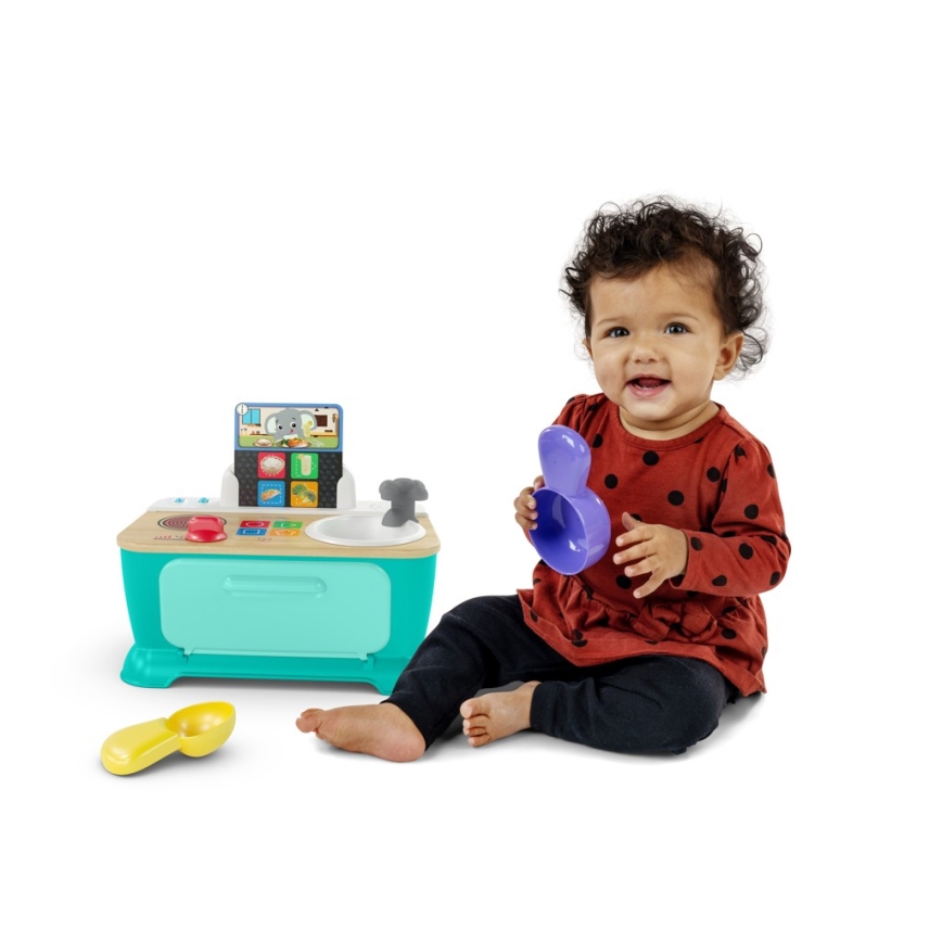 Baby Einstein - MAGIC TOUCH zenei játékkonyha 3xAA