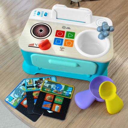 Baby Einstein - MAGIC TOUCH zenélő játékkonyha 3xAA