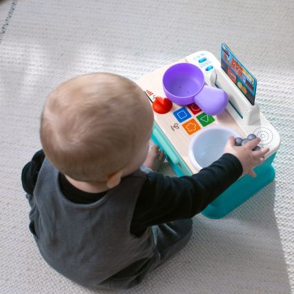 Baby Einstein - MAGIC TOUCH zenélő játékkonyha 3xAA