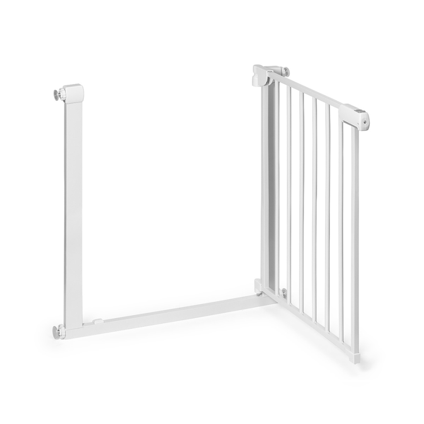 BabyOno - Biztonsági kapu 75-96 cm fehér