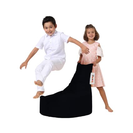 Babzsák 70x70 cm fekete