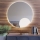 Baltica Design - BRIGHT LED-es fürdőszobai fali tükör háttérvilágítással, 15 W, 230 V, 4500 K, Ø 90 cm, IP65